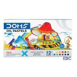 DOMS OIL PASTELS 12 SHADES